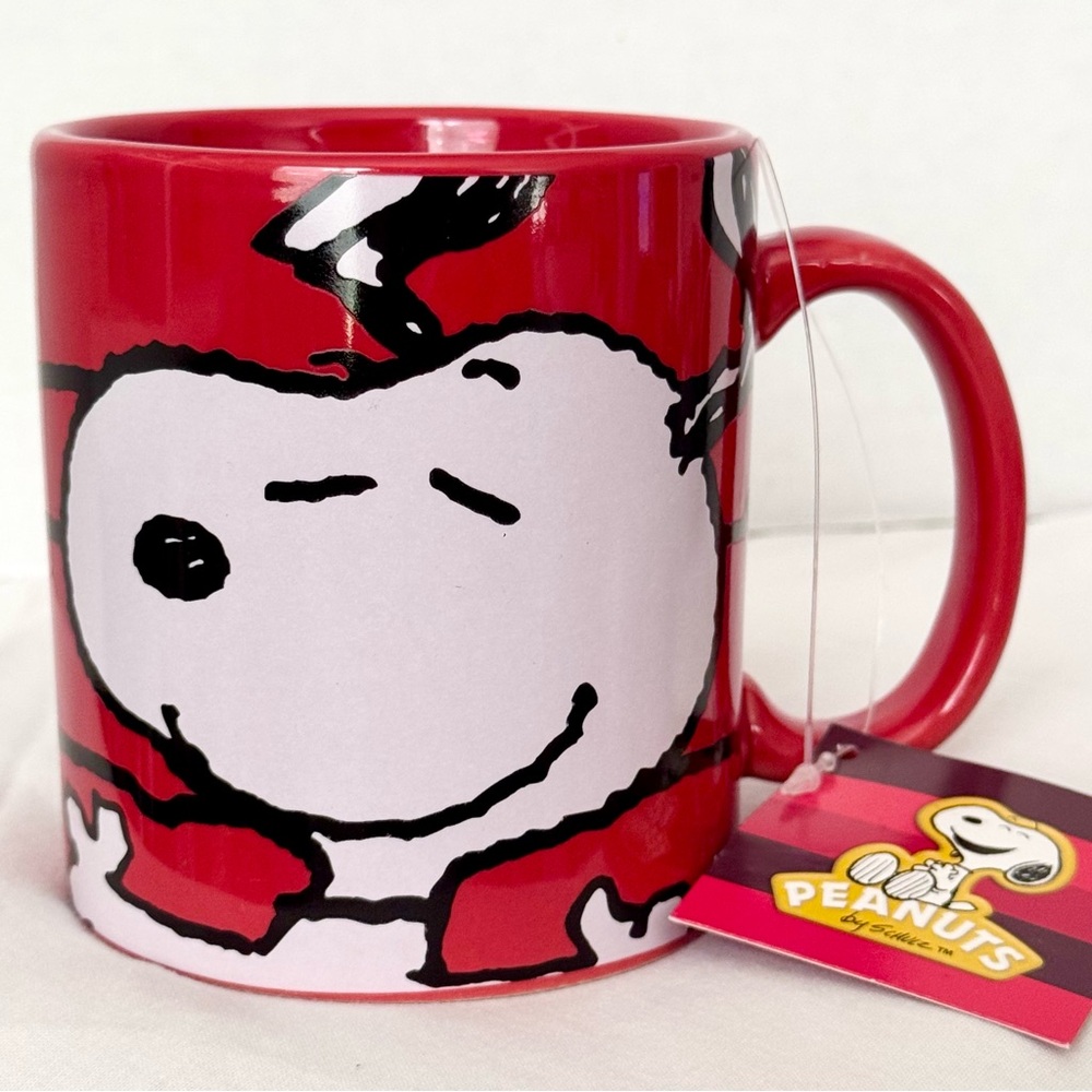 Westland Giftware Snoopy Face Red Mug Peanuts